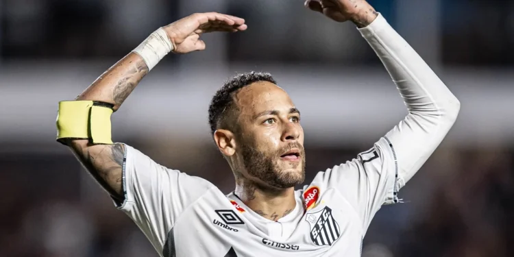 Neymar encontrou “inimigo” em jogo contra o Vasco e cena deu no que falar