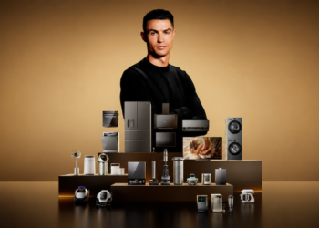 Cristiano Ronaldo é escolhido para representar marca que quer dominar o mercado de tecnologia doméstica