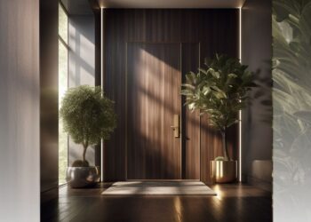 Porta que quase desaparece na parede virou uma das tendências de decoração mais desejadas