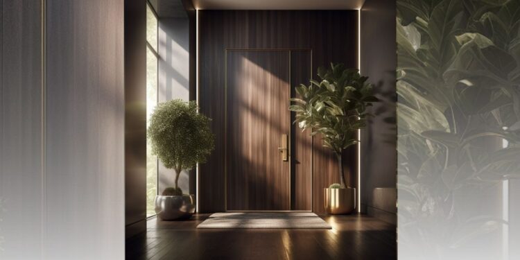 Porta que quase desaparece na parede virou uma das tendências de decoração mais desejadas