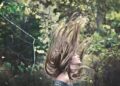 Adeus ondas praia tendência cabelo
