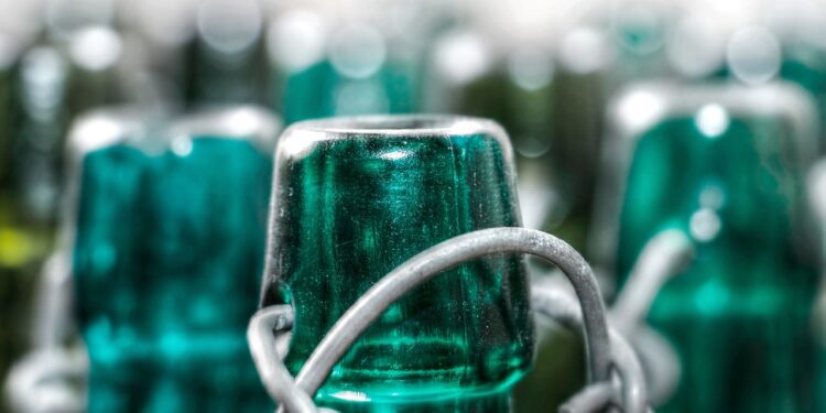Lixo toneladas vidro foram parar