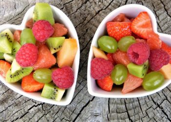Fruta excelente prejudicada consumida alta