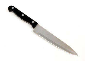 Faca fio recuperar corte casa