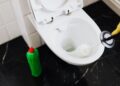 Misturar produtos limpeza vaso sanitário