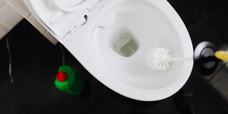 Este ingrediente ajuda a recuperar o branco do vaso sanitário em poucos minutos