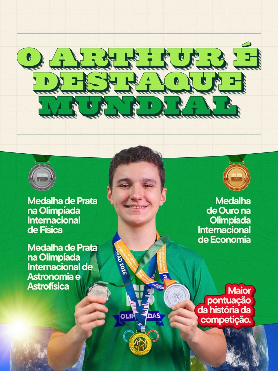 Publicação no Instagram