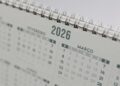 Calendário reserva feriados render vários