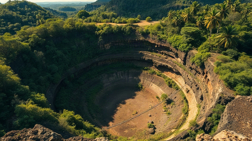 Scientists have discovered a hidden, 100-million-year-old volcanic that could rewrite part of Earth's geological history