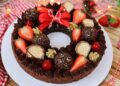 Guirlanda natal brownie aprenda receita