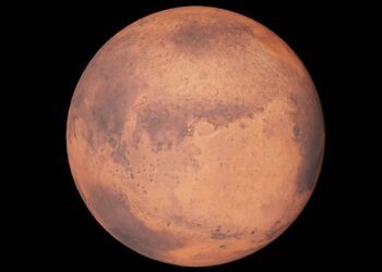 Imagem marte captada nasa mostra