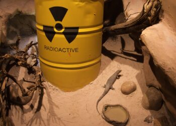 Material radioativo encontrado embalagem localizada