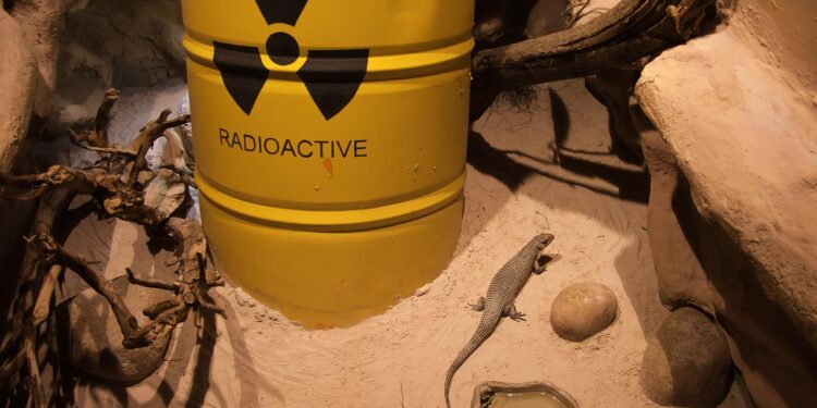 Material radioativo encontrado embalagem localizada