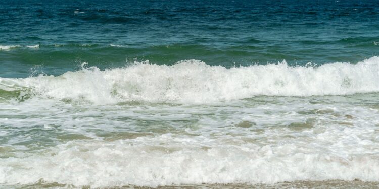 Sal oceanos vem natural acontece