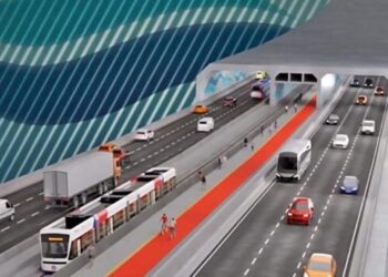 Túnel construído mar terá ligação
