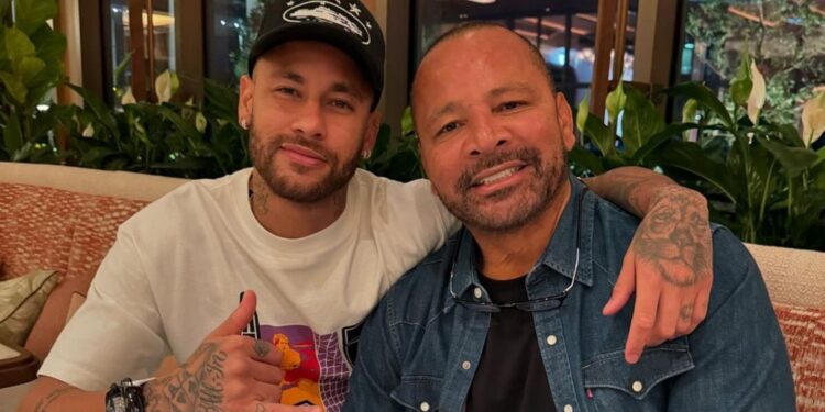 Neymar e pai