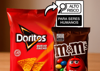 Doritos e M&Ms podem ter rótulo de “não recomendado para humanos”