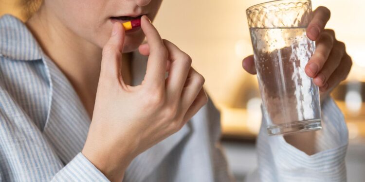 ingestão de medicamentos