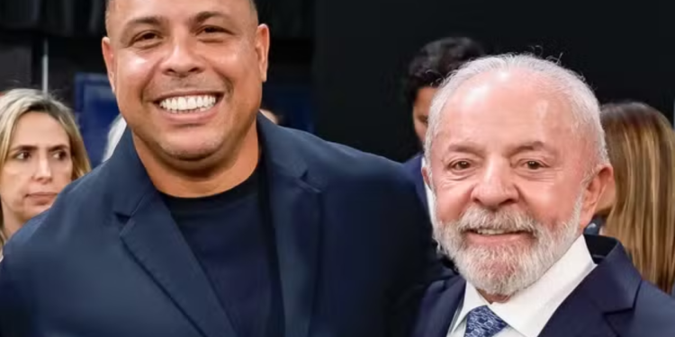 Ronaldo Fenômeno não perde tempo e faz pedido inesperado ao presidente Lula