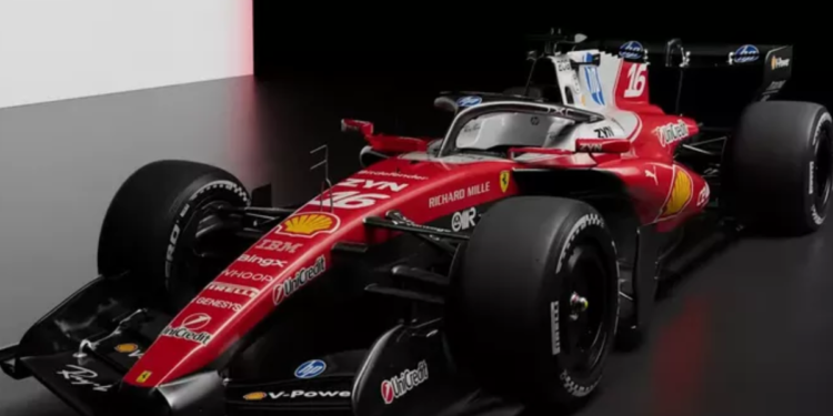 Revelado o carro da Ferrari que Lewis Hamilton usará em 2026 na Fórmula 1