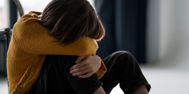 pessoa com depressão