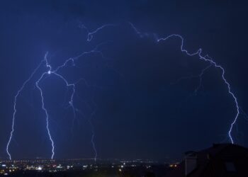 Aproxima-se um dilúvio histórico em parte do Brasil com tempestades e rajadas de vento