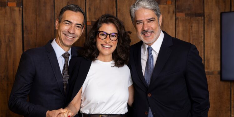 Âncora do Jornal Nacional, César Tralli superou o salário de William Bonner na Globo