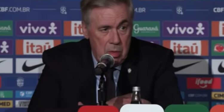 Ancelotti define 18 atletas que vão à Copa do Mundo pela seleção brasileira; restam apenas 8 nomes