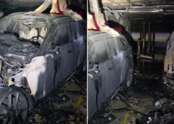 Carro elétrico pega fogo ao carregar no Brasil e prejuízo chega a R$ 1 milhão