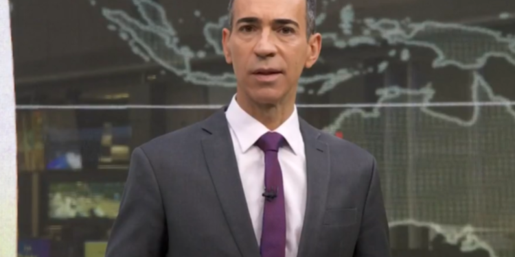 César Tralli está pulando de felicidade com essa nova notícia na Globo