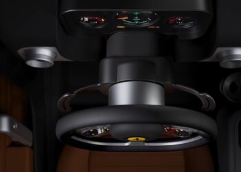 Carro elétrico da Ferrari