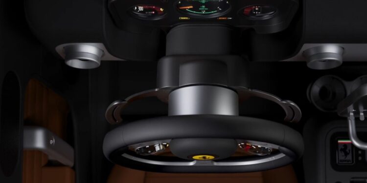 Carro elétrico da Ferrari