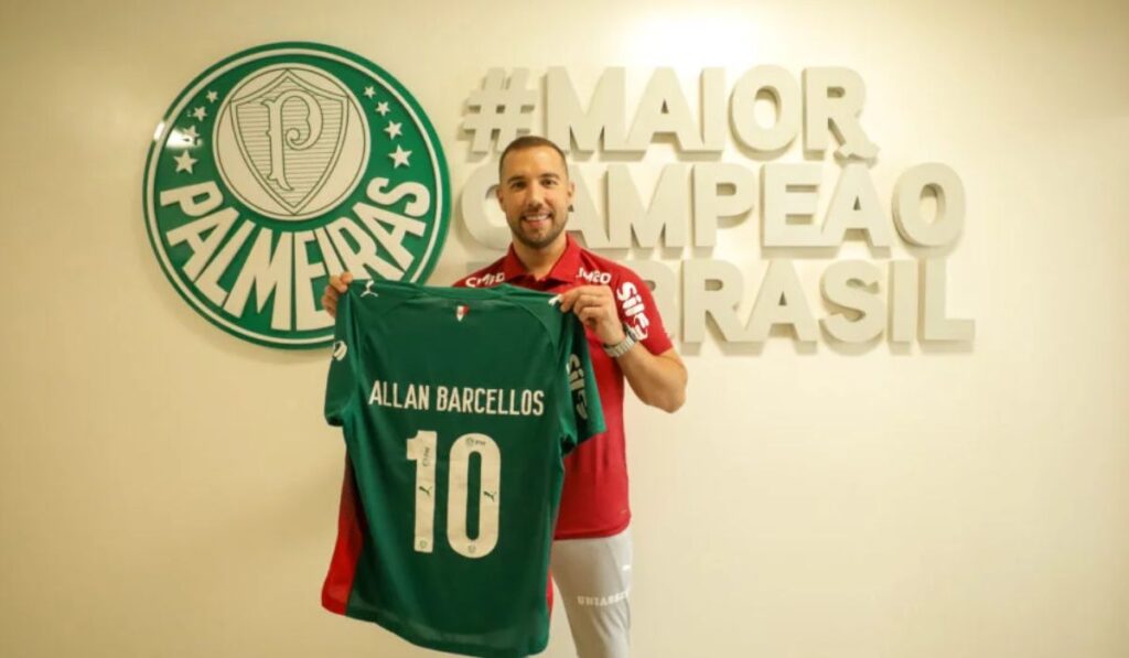 Allan Barcellos no Palmeiras