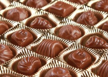 Chocolate em bandeija