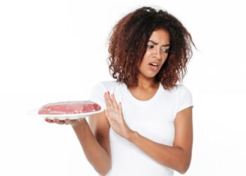 Mulher com carne
