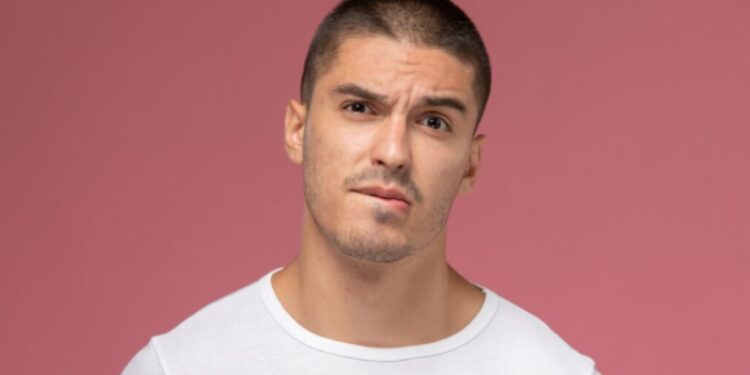 Cara de desconforto