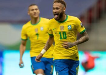 Craque na seleção Neymar