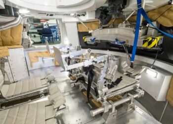 Parte interna da Orion