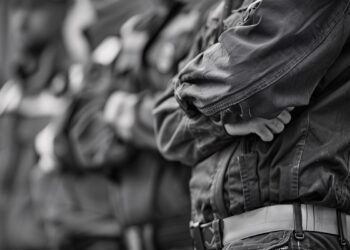 Profissionais da polícia