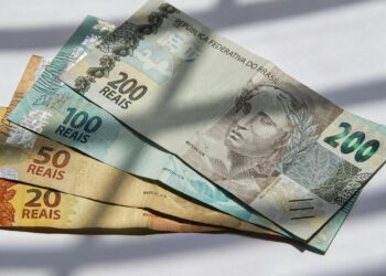 Notas de 20, 50, 100 e 200 reais