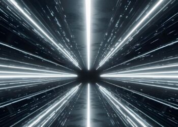 Imagem ilustrativa em relação a velocidade da luz