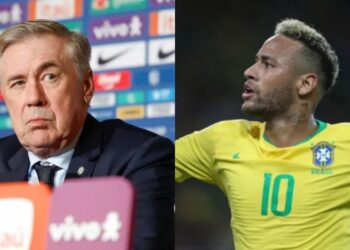 Enquanto Ancelotti recebe R$ 5,3 milhões na Seleção Brasileira, esse é o salário que Neymar ganha para viver no Brasil