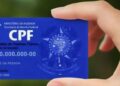 Ilustração de um CPF