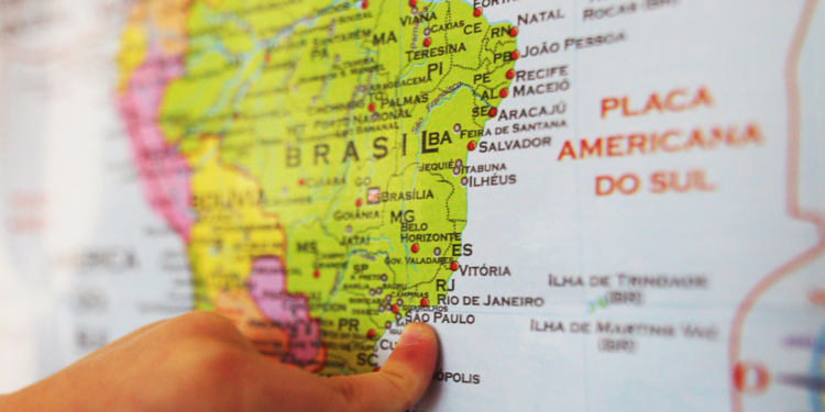 Cientistas revelam o “novo mapa” do mundo e o Brasil está no centro de tudo