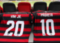 Torcida do Flamengo enlouqueceu com informação que pode juntar Vini Jr. e Paquetá no time