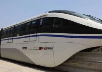 Trem da marca chinesa