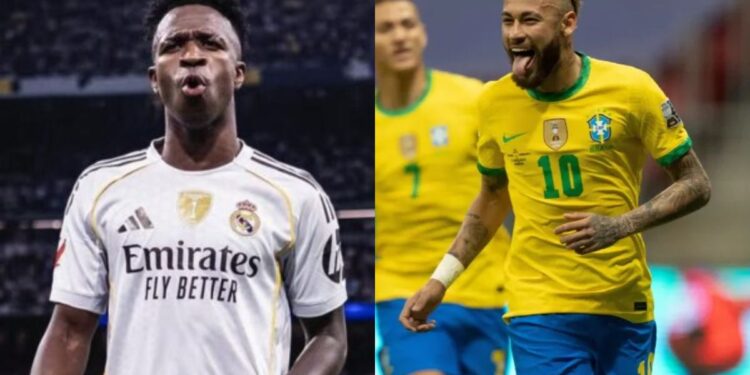 Enquanto Vini Jr soma R$ 327 milhões, fortuna de Neymar atinge outro patamar