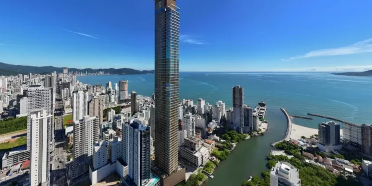 Brasil vai inaugurar prédio que “desafia a gravidade” com 225 metros e piscina nas alturas