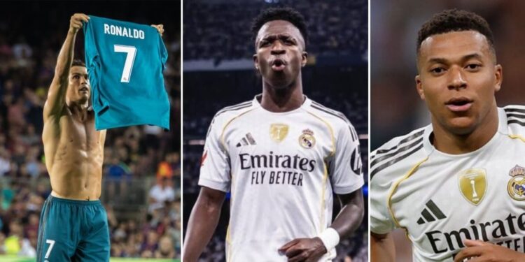Equipe decidiu fazer história e contratou Cristiano Ronaldo, Mbappé e Vini Jr para atuarem juntos