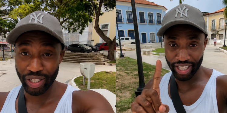 Morador da Europa passou 24 horas em cidade do Brasil e ficou impressionado com o que encontrou